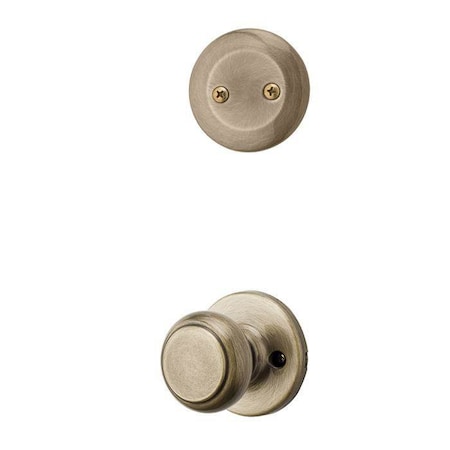 Kwikset Cove Knob Interior Dummy Handleset Trim 606CV-5